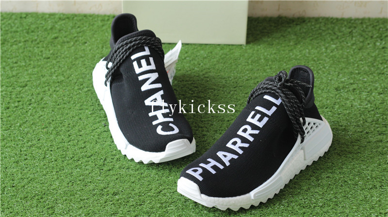 Update Correct Version Chanel X Adidas NMD Human Race Black